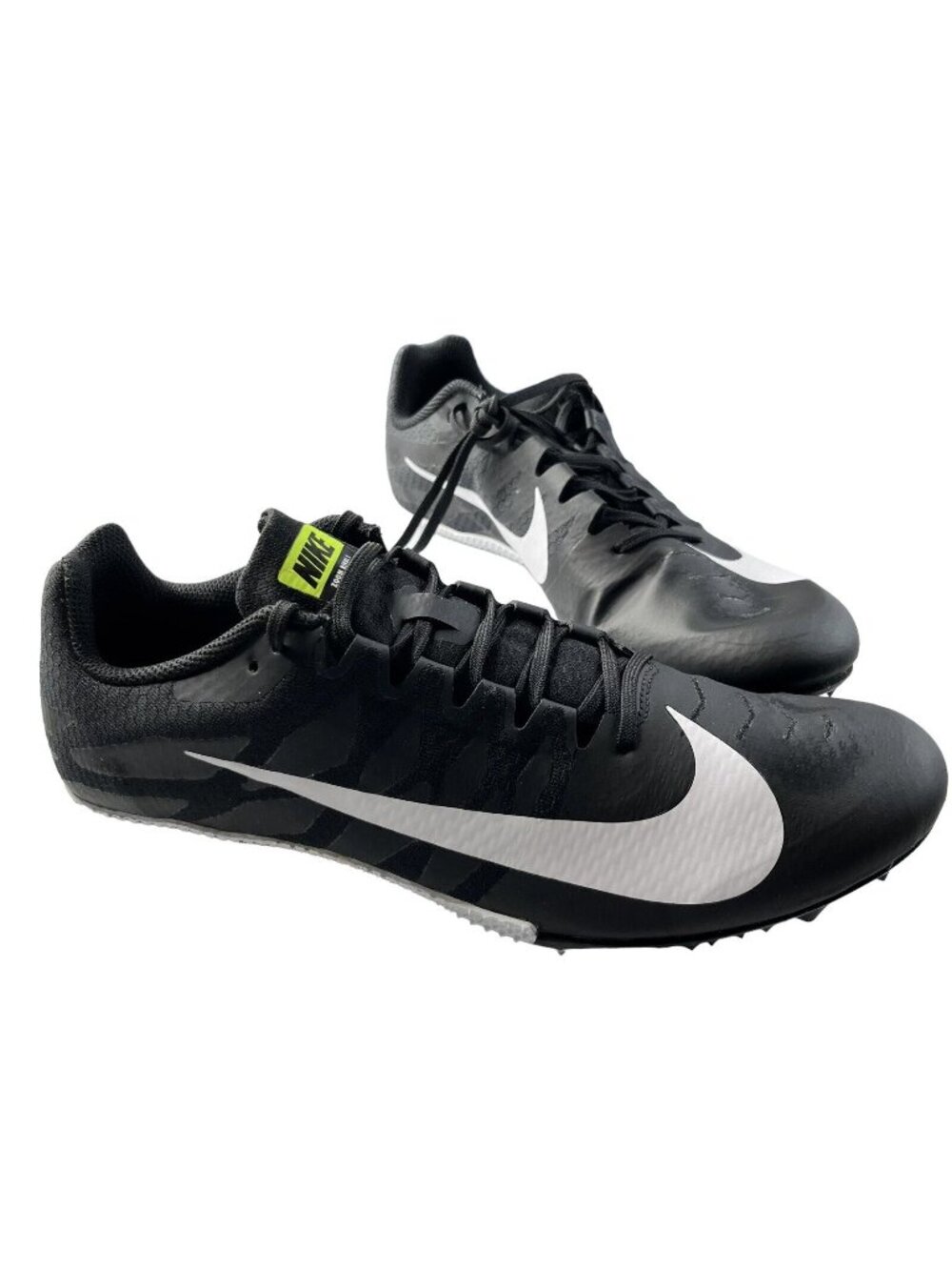 Nike Zoom Rival S9 Track Spike Cleat Shoes Mens Size 12 Black Sneakers